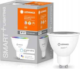 Osram Ledvance SMART+ WiFi Multicolor Spot 50 45° 4.9W GU10, 3 Stück
