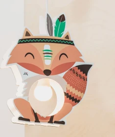 Elobra Little Indians Fuchs Filip Pendelleuchte orange