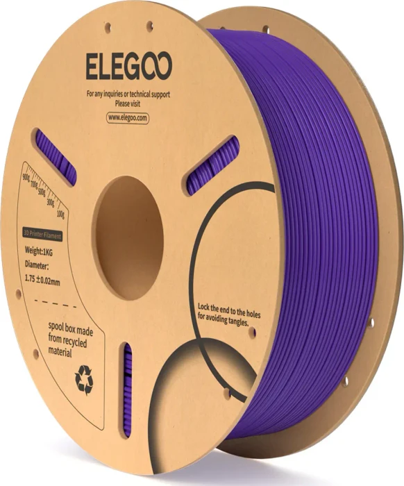 Elegoo PLA, violett, Spule, 1.75mm, 1.00kg