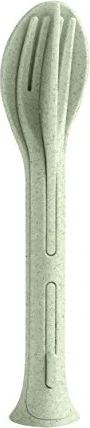 koziol Klikk Pocket Set Besteck organic green