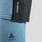 Odlo Performance Wool 150 Baselayer Halfzip Funktionsshirt langarm provincial blue/dark grey melange (Herren) Vorschaubild