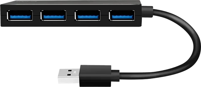 LogiLink 4-Port Hub, 4x USB-A 3.0, USB-C 3.0 [Stecker]