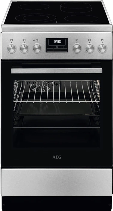 AEG Electrolux CCB5449BBM Elektroherd mit Glaskeramik-Kochfeld