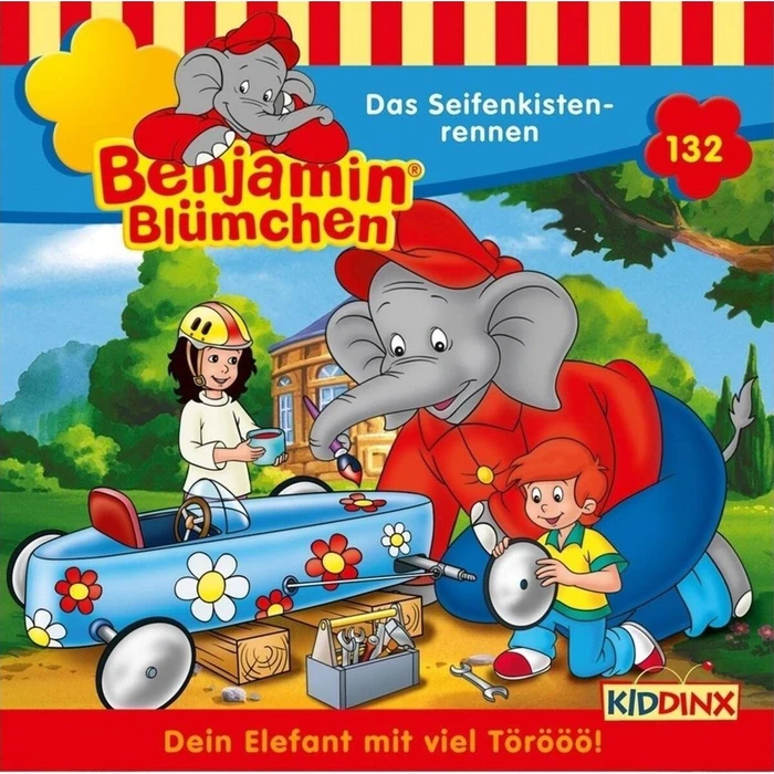 Benjamin Blümchen Folge 132 - Das Seifenkistenrennen