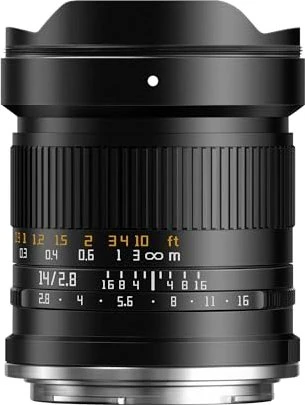 TTArtisan 14mm 2.8 ASPH für Nikon Z schwarz