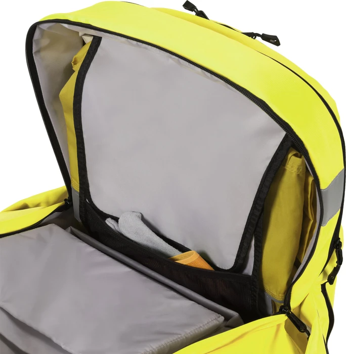 Dicota Hi-Vis 32-38 Liter, Notebook Rucksack, gelb