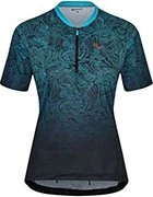 Ziener Nagoya Trikot kurzarm grün/blau (Damen)
