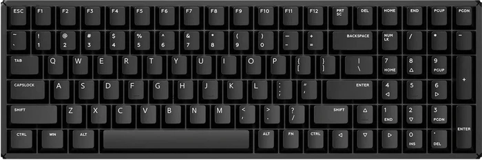 iQunix F97 Dark Side Wireless, 96%, LEDs RGB, MX RGB RED, USB/Bluetooth, US