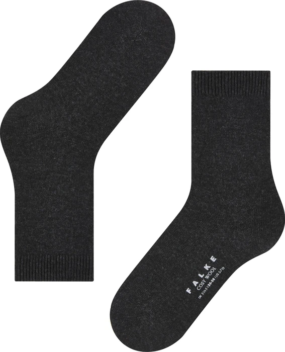 Falke Cosy Wool Socken anthra.mel (Damen)