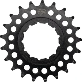 KMC Steck-Zahnkranz 19 Zähne für Rohloff breit schwarz