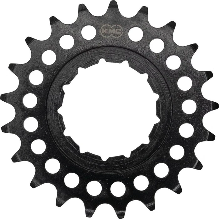 KMC Steck-Zahnkranz 19 Zähne für Rohloff breit schwarz