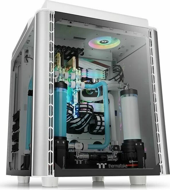 Thermaltake Level 20 HT Snow Edition, weiß, Glasfenster