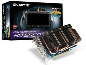 GIGABYTE Radeon HD 6750, 1GB GDDR5, VGA, 2x DVI, HDMI