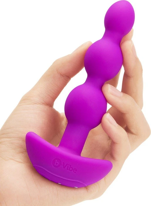 b-Vibe Triplet Anal Beads pink