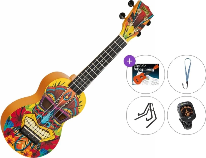 Mahalo Art Series Soprano Ukulele Tiki