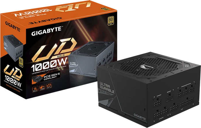 GIGABYTE UD1000GM PG5 1000W, ATX 2.31, Rev. 1.0