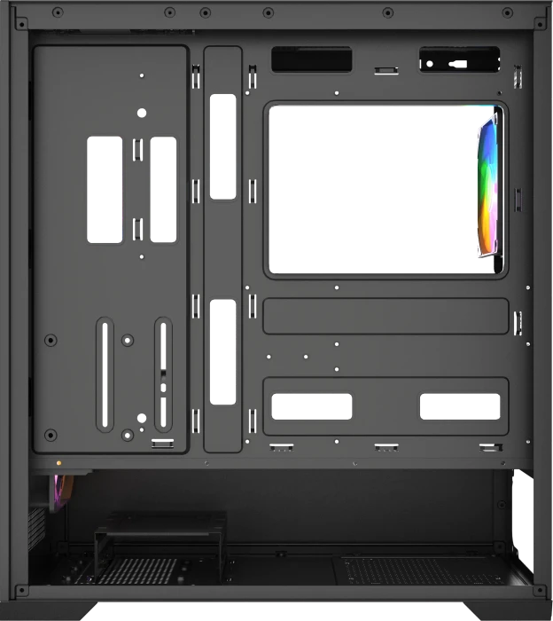 Silentware Core 100 A-RGB Black, Glasfenster