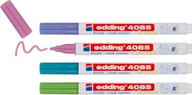 edding 4085 Kreidemarker metallic sortiert, 4er-Set