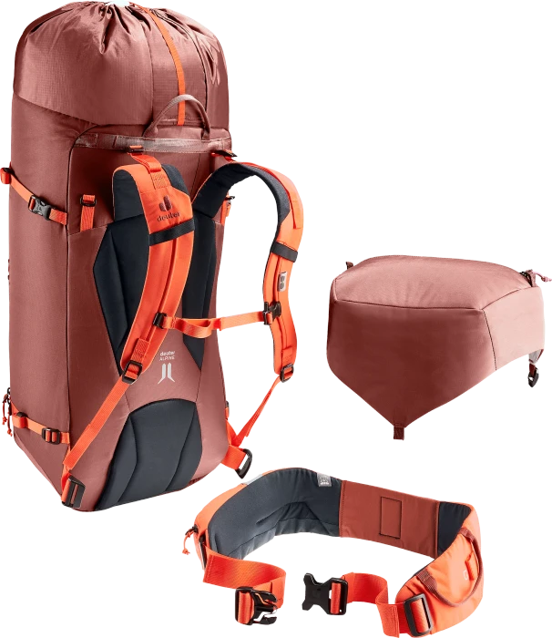 Deuter Guide 44+8 redwood/papaya