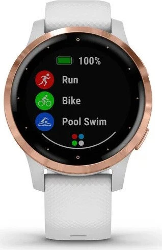 Garmin vivoactive 4S rosegold/weiß