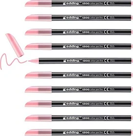 edding 1200 metallic kirschblüte, 10er-Pack