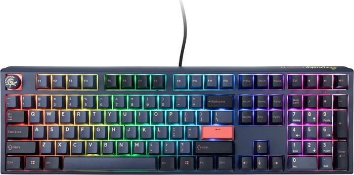 Ducky One 3 Cosmic Blue PBT, LEDs RGB, MX RGB RED, USB, US