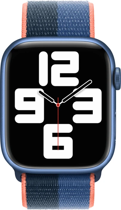 Apple Sport Loop für Apple Watch 45mm eisblau/abyssblau