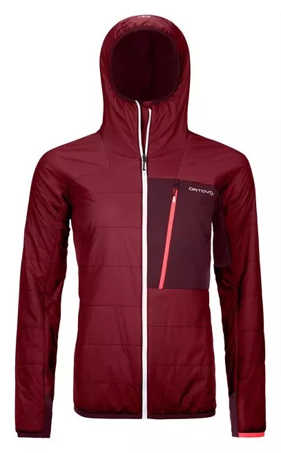 Ortovox Swisswool Piz Duan Funktionsjacke dark blood (Damen)