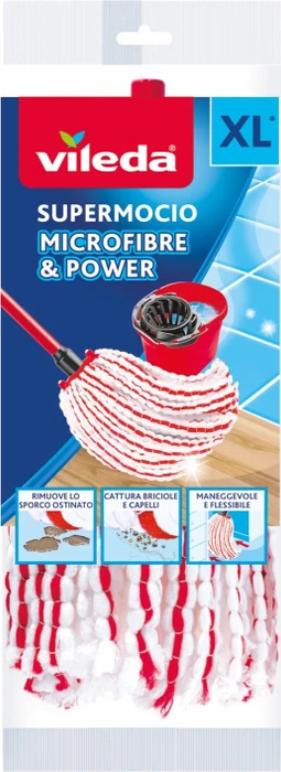 Vileda SuperMocio Microfibre and Power Ersatzkopf