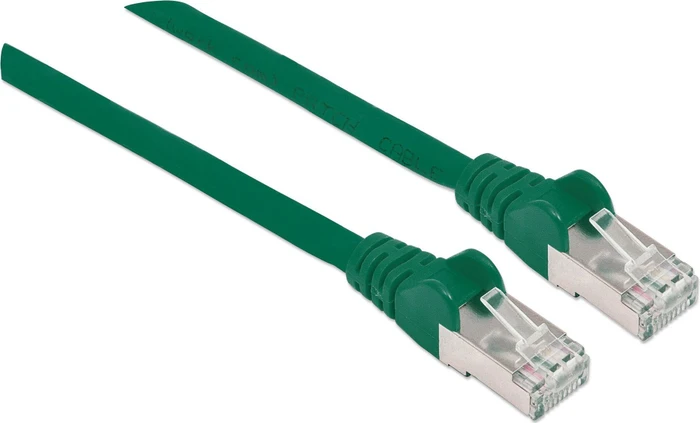 Intellinet Patchkabel, Cat7/Cat6a, S/FTP, RJ-45/RJ-45, 20m, grün