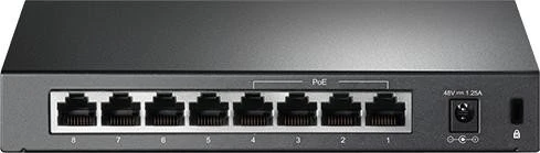 TP-Link TL-SF1000 Desktop Switch, 8x RJ-45, 57W PoE