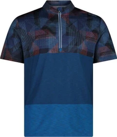 CMP Technisches Radsport Trikot kurzarm ocean/pacific/tango (Herren)