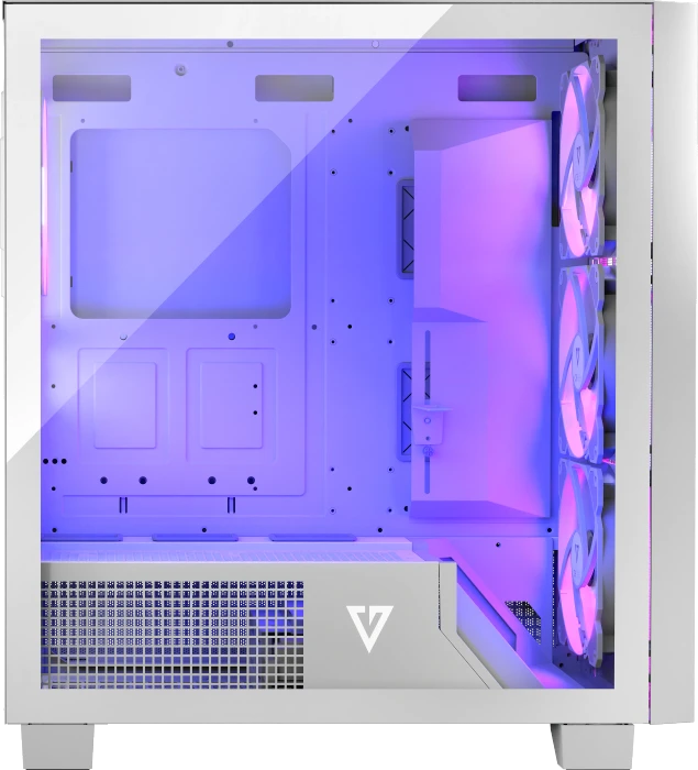 Modecom Volcano Perun Apex ARGB 3F White, Glasfenster