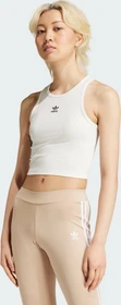 adidas Essentials Ribbed Funktionsshirt ärmellos cloud white (Damen)