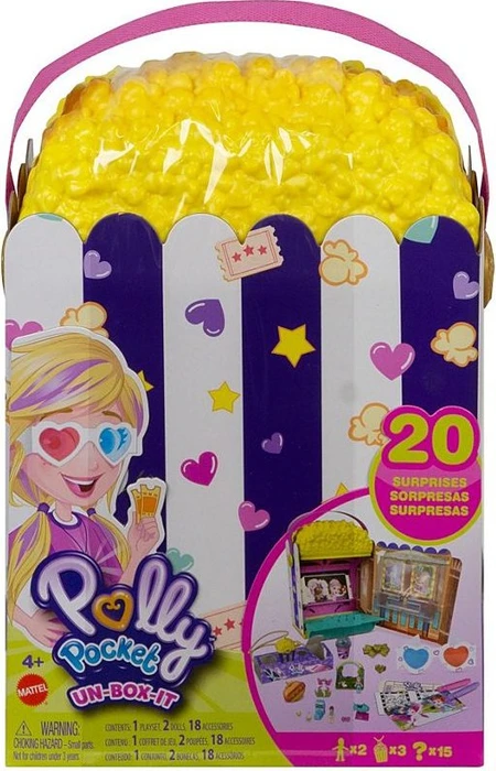 Mattel Polly Pocket - Un-Box-It Spielset