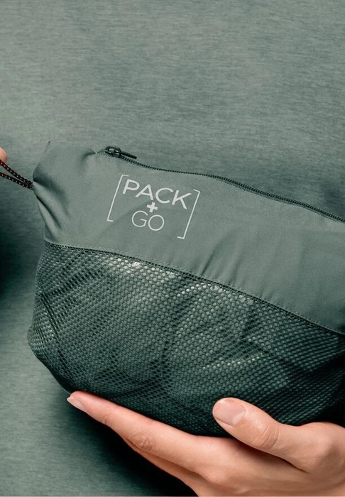 Jack Wolfskin Pack&Go Funktionsjacke hedge green (Damen)