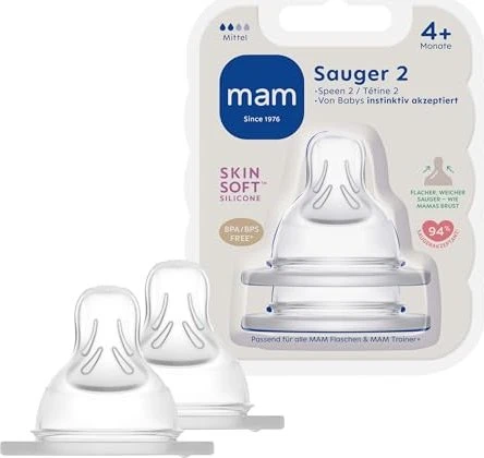 MAM Trinksauger Gr.2, 2 Stück