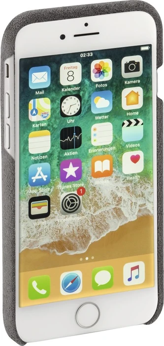 Hama Cover Finest Touch für Apple iPhone 6/6s/7/8/SE (2020) anthrazit