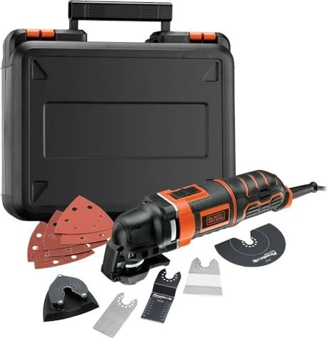 Black&Decker MT300KA MultiEvo Elektro-Multifunktionswerkzeug inkl. Koffer + Zubehör