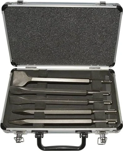 Makita SDS-plus Meißel-Set inkl. Koffer, 5-tlg.
