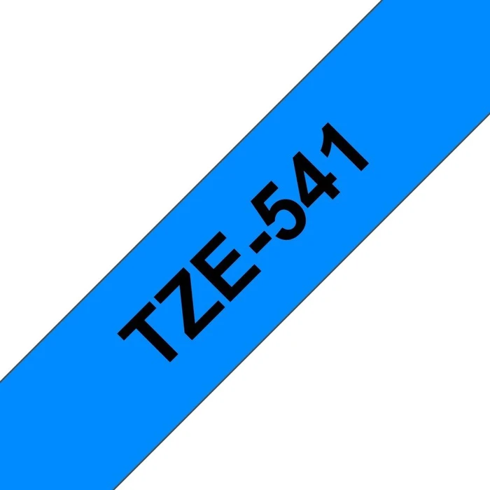 Brother TZe-541 Beschriftungsband, 18mm, schwarz/blau