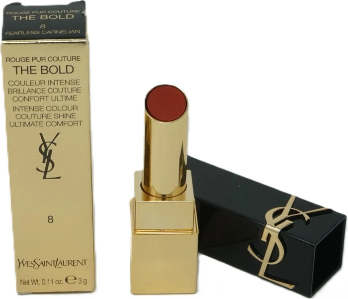 Yves Saint Laurent Rouge Pur Couture the Bold Lippenstift 08 fearless carnelian, 3g