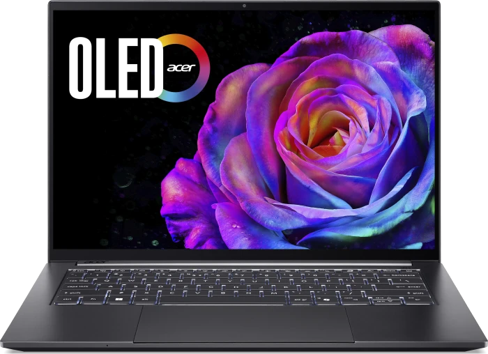 Acer Swift X 14 AI SFX14-61G-R8FT, Titanium Gray, Ryzen AI 7 350, 32GB RAM, 1TB SSD, GeForce RTX 5060, DE