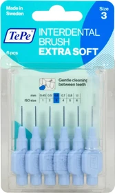 TePe x-soft Interdentalbürste blau, 6 Stück