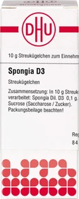 DHU Spongia D3 Globuli, 10g