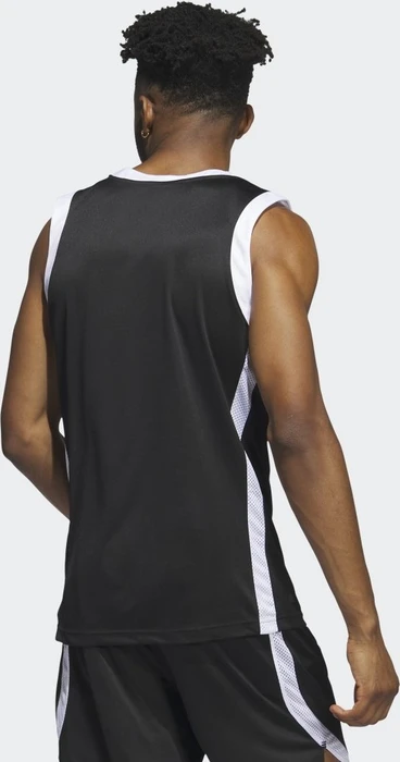 adidas Icon Squad Trikot ärmellos schwarz/weiß (Herren)