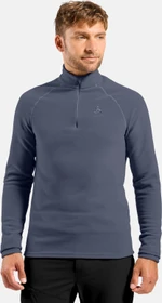 Odlo Rigi Mid Layer Half Zip Laufshirt langarm india ink (Herren)