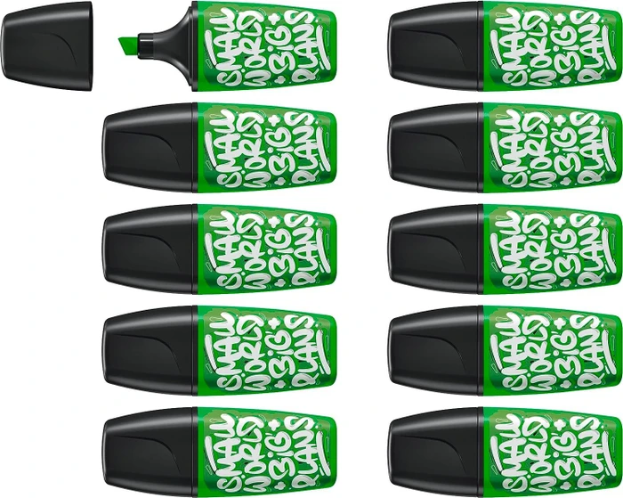 STABILO Boss Mini Snooze One grün, 10er-Pack