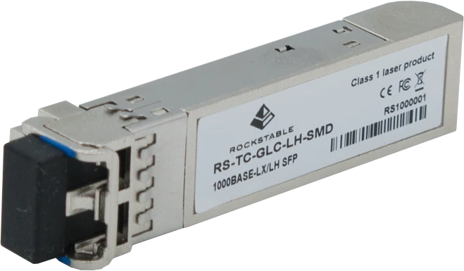 Rockstable Nachbau von Cisco GLC-LH-SMD Gigabit LAN-Transceiver, LC-Duplex SM 10km, SFP