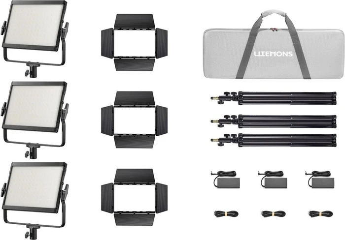 Godox Litemons LP400R schwarz K3 Kit 3er Set